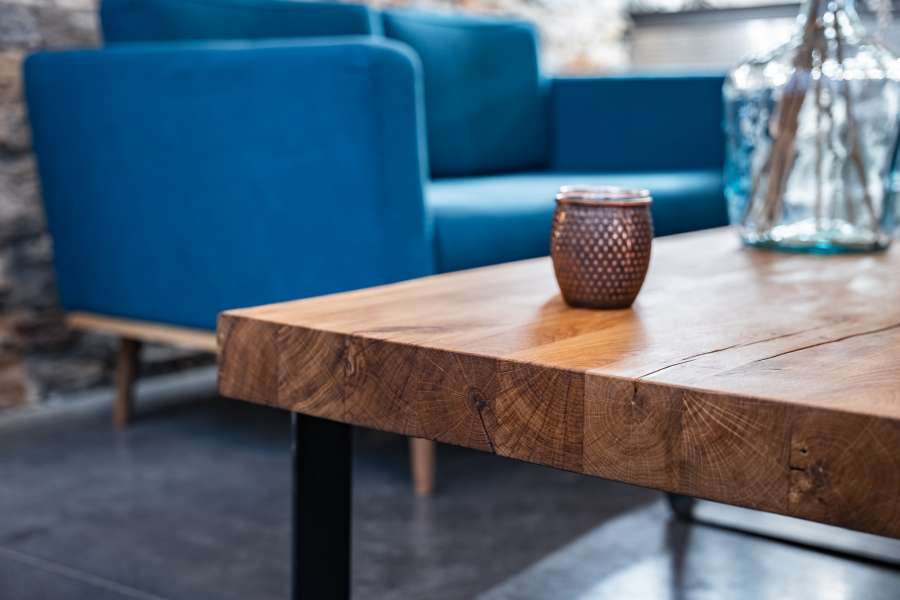 bois massif pour table de salon design