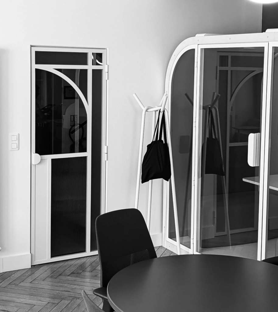 projet pro amenagement de bureaux avec verrirere metallique